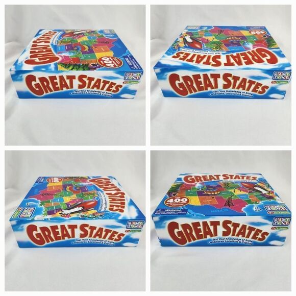 💜NIB Great States 2013 Edition Trivia Board Game - Picture 9 of 9